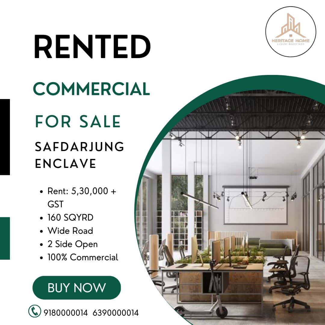Office Space for Sale - Safdarjung Enclave